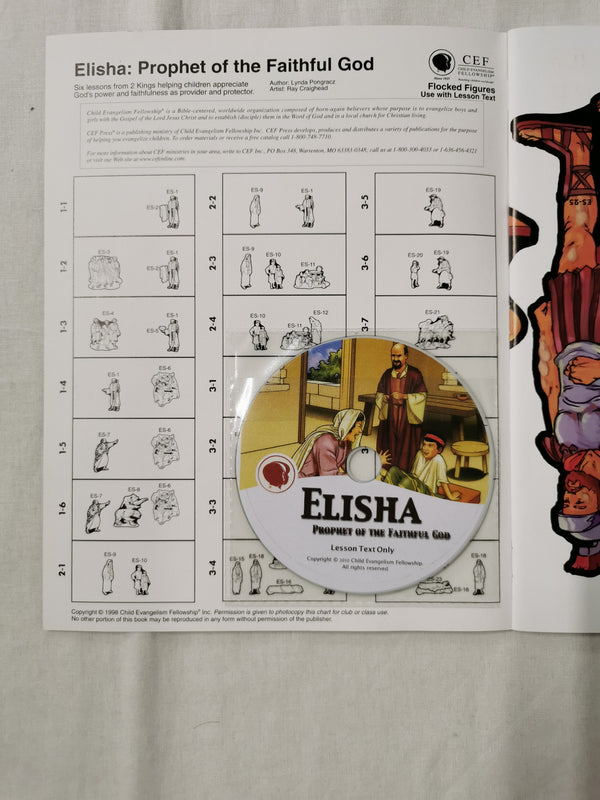 Elisha: Prophet of the Faithful God Book. CD Included.