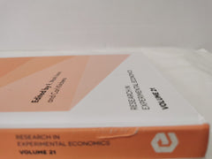Experimental Law and Economics (Research in Experimental Economics, 21) [Hardcov by R. Mark Isaac - used book at Perkology Books