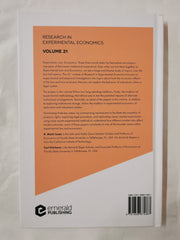 Experimental Law and Economics (Research in Experimental Economics, 21) [Hardcov by R. Mark Isaac - used book at Perkology Books