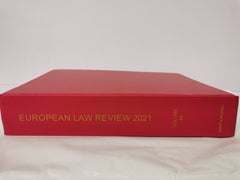 European Law Review (2021 Bound Volume) Koutrakos, Panos and Hinarejos, Alicia by Panos Koutrakos - used book at Perkology Books