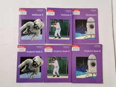 Collins Cambridge International Primary English, Maths & Science Level 4 Book x6