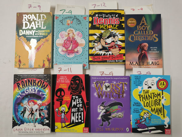 *BUNDLE* OF 8 BOOKS, Children 7+ Inc The Phantom Lollipop Man by Pamela Butchart