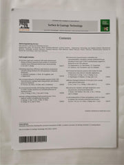 Surface & Coatings Technology Volume 436, 25 April 2022 ISSN 0257-8972