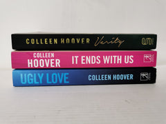 3 Colleen Hoover Bestsellers: It Ends With Us, Ugly Love, Verity