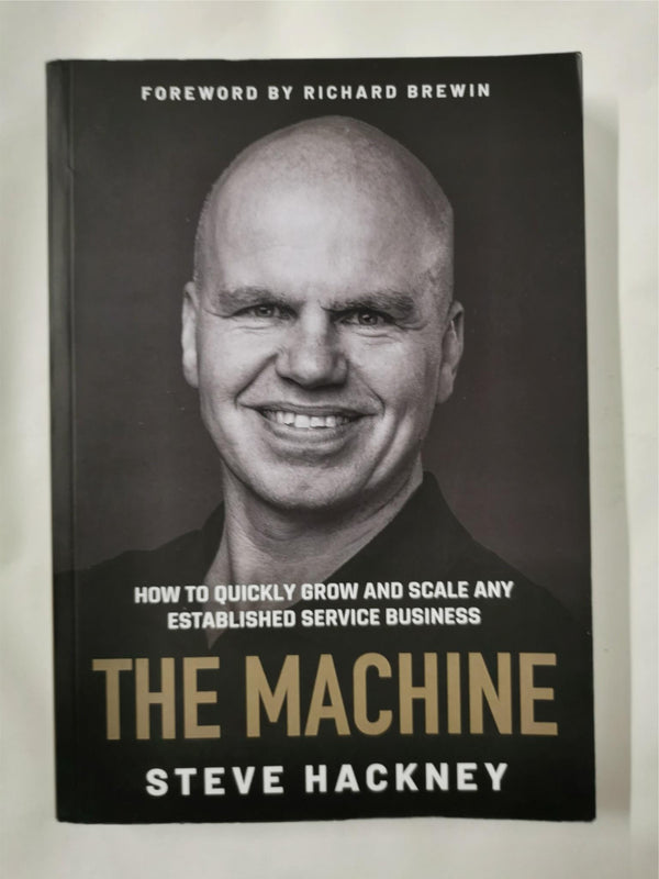 The MACHINE: How To Quickly Grow And Scale by Steve Hackney - used book at Perkology Books