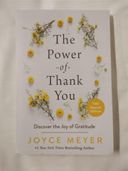 The Power of Thank You: Discover the Joy of Gratitude by Joyce Meyer - used book at Perkology Books