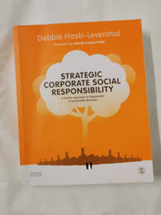 Strategic Corporate Social Responsibility by Debbie Haski-Leventhal - used book at Perkology Books