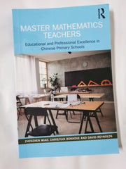 Master Mathematics Teachers by Zhenzhen Miao - used book at Perkology Books