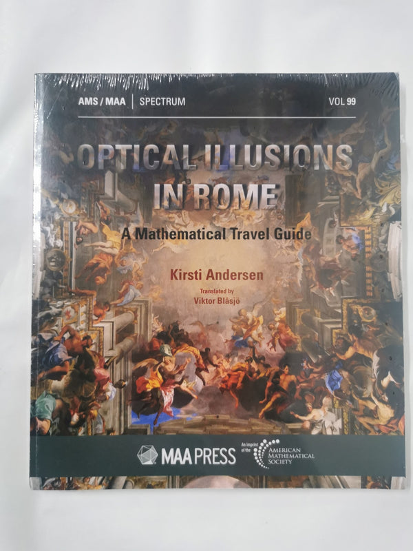 Optical Illusions in Rome: A Mathematical Travel Guide (Spectrum) [Paperback] Ki by Kirsti Andersen (author) - used book at Perkology Books