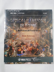 Optical Illusions in Rome: A Mathematical Travel Guide (Spectrum) [Paperback] Ki by Kirsti Andersen (author) - used book at Perkology Books