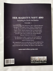 HER MAJESTY'S NAVY 1890 Including Its Deeds And Battles Volume 1