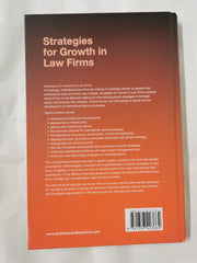 Strategies for Growth in Law Firms [Hardcover] Robert van Beemen and Gerard Tanj by Robert van Beemen - used book at Perkology Books