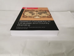 Research Companion to Language and Country Branding by Irene Theodoropoulou - used book at Perkology Books