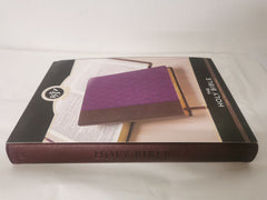 KJV Large Print Lux-Leather Brown/Purple Imitation Leather