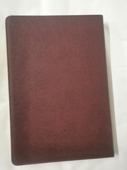 KJV Large Print Lux-Leather Brown/Purple Imitation Leather