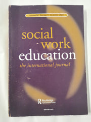 Social Work Education The International Journal - Vol 42 Number 8 ISSN 0261-5479