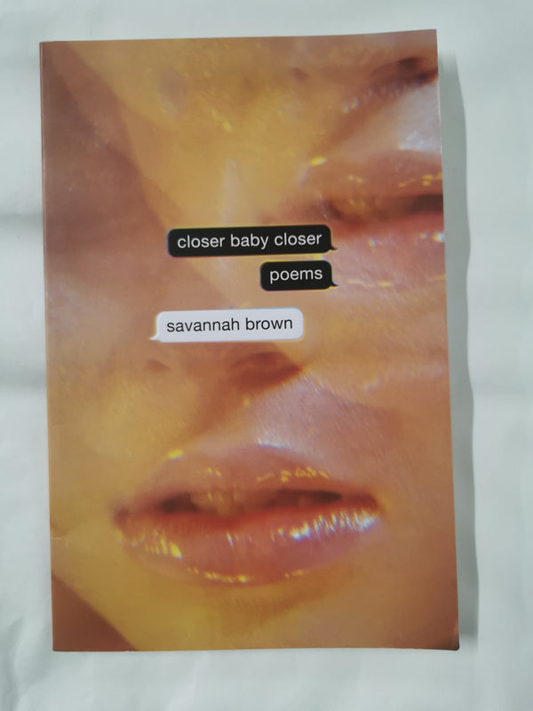 Cover of  by Savannah Brown - Poetry book