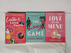 Cover of Contemporary RomCom Bundle! Love on the Menu, The Long Game & Loathe to Love You