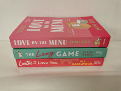 Contemporary RomCom Bundle! Love on the Menu, The Long Game & Loathe to Love You