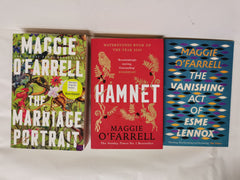 Cover of Maggie O'Farrell: Marriage Portrait, Hamnet & The Vanishing Act of Esme Lennox