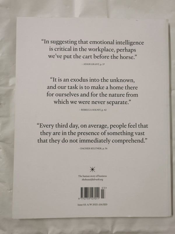 The Beautiful Truth #3 The Human Story of Business