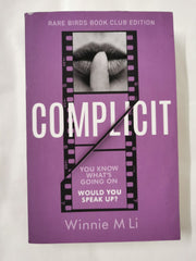 Cover of Complicit: special edition Winnie M Li