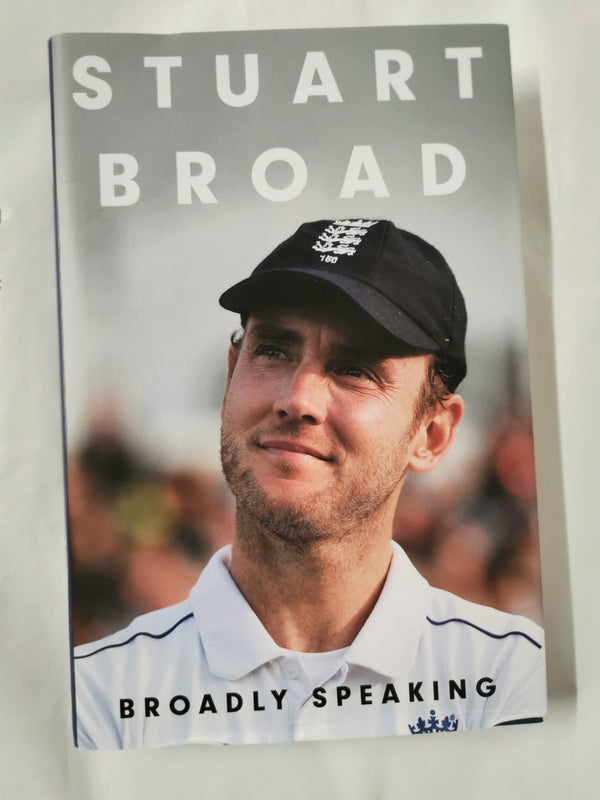 Stuart Broad: Broadly Speaking: THE INSTANT SUNDAY TIMES BESTSELLER by Stuart Broad - used book at Perkology Books