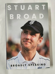 Stuart Broad: Broadly Speaking: THE INSTANT SUNDAY TIMES BESTSELLER by Stuart Broad - used book at Perkology Books