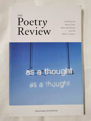 Poetry Review 133/03 2023  As a Thought