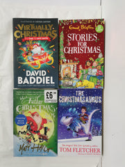 Cover of Bundle of 4 Christmas Stories for Children by David Baddiel, Tom Fletcher & more by Wayne R. Dempsey