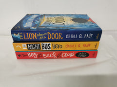 The Lion Above the Door, The Night Bus Hero, The Boy At the Back of the Class