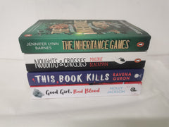 4 Bestselling YA Books: Noughts & Crosses, Good Girl, Bad Blood, This Book Kills