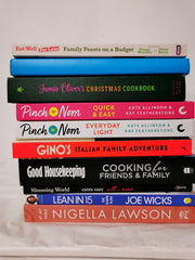 10 Cook Books Including Nigella, Gino, Good Housekeeping, Pinch of Nom
