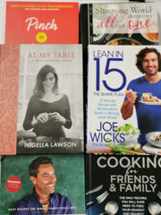10 Cook Books Including Nigella, Gino, Good Housekeeping, Pinch of Nom