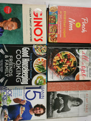 10 Cook Books Including Nigella, Gino, Good Housekeeping, Pinch of Nom