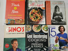 10 Cook Books Including Nigella, Gino, Good Housekeeping, Pinch of Nom