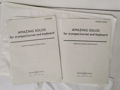 Amazing Solos - Trumpet (or Cornet) and Keyboard, Arranged by Howard Harrison