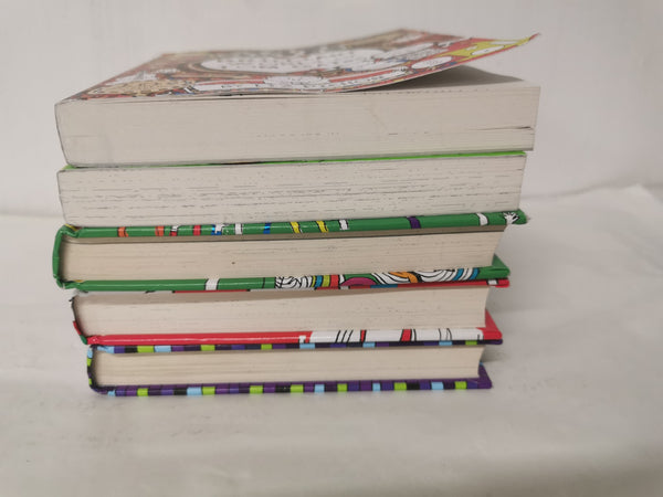 5 Tom Gates books Inc. Dog Zombies Rule, Happy to Help, What Monster?