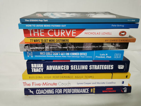 Business Books Bundle - Mindset, Leadership, Finance, Psychology x 10 Books