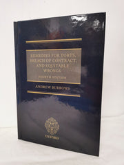 Remedies for Torts, Breach of Contract, and Equitable Wrongs [Hardcover] Burrows - used book at Perkology Books