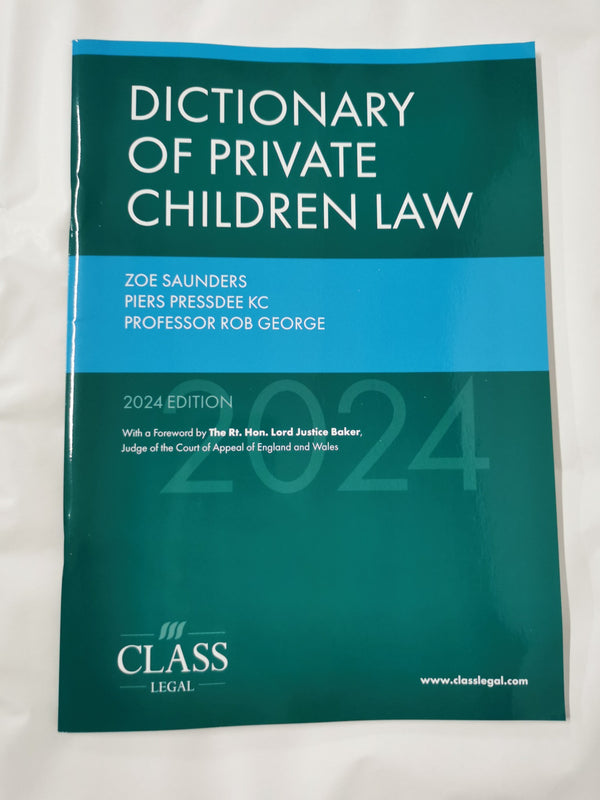 Dictionary of Private Children Law 2024