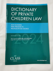 Dictionary of Private Children Law 2024