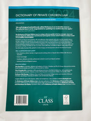 Dictionary of Private Children Law 2024
