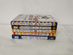 *Bundle* 5 x Diary Of A Wimpy Kid Books by Jeff Kinney (Paperback)