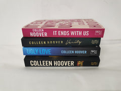 4 Colleen Hoover Bestsellers: It Ends With Us, Ugly Love, Verity & Too Late