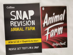 Cover of Animal Farm, Book & AQA GCSE 9-1 Text Guide, Ideal for the 2024 and 2025 Exams!