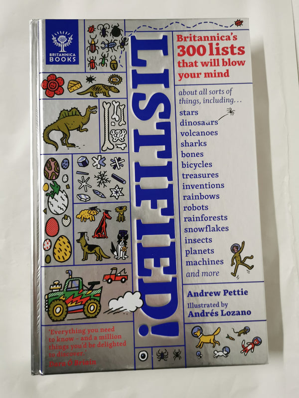 Listified!: Britannica’s 300 lists that will blow your mind. by Andrew Pettie - used book at Perkology Books