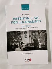 McNae's Essential Law for Journalists by Sian Harrison