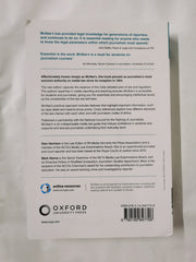 McNae's Essential Law for Journalists by Sian Harrison