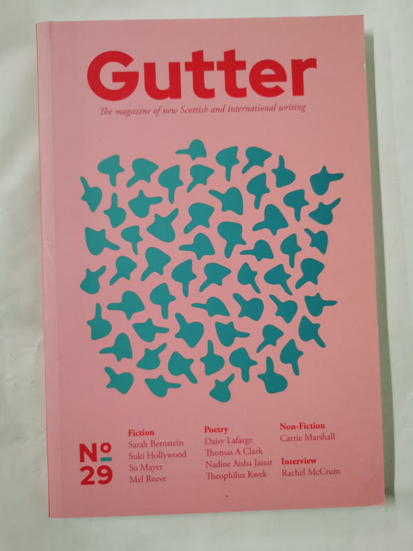 Cover of Gutter Magazine of Scottish and International Writing No. 29
